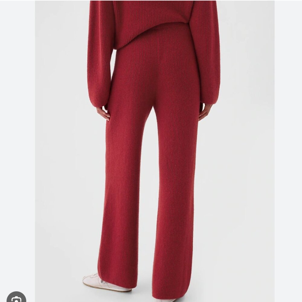 Gap Cash Soft Red Knitted Pants - Picture 2 of 2